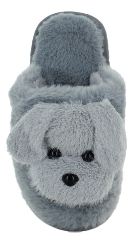 Via Urbana Pantufla Afelpada Perro Frio Invierno Mujer 87392