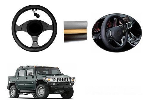 Funda Cubre Volante Cuero Hummer H2 Pickup 2004 - 2007 2008