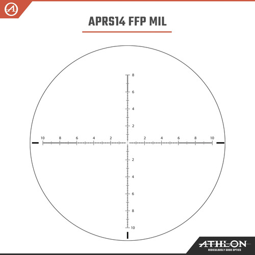 Mira De Rifle Athlon Optics Midas Tac Gen2 Aprs14 Ffp Mil 6-