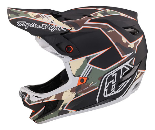 Troy Lee Designs Downhill D4 - Casco De Bicicleta De Montana