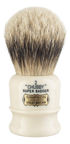 Simpsons Chubby Super Badger Brocha De Afeitar (chubby Ch2 .