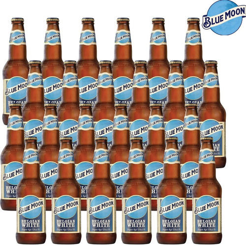 Cerveza Blue Moon Belgian White Trigo 355ml Pack X24