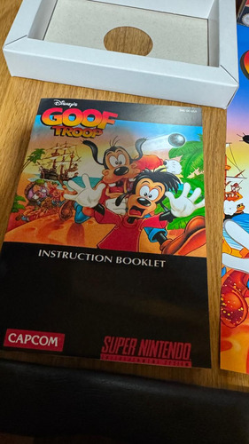 Goog Troop Com Caixa/berço/manual E Pôster Para Snes