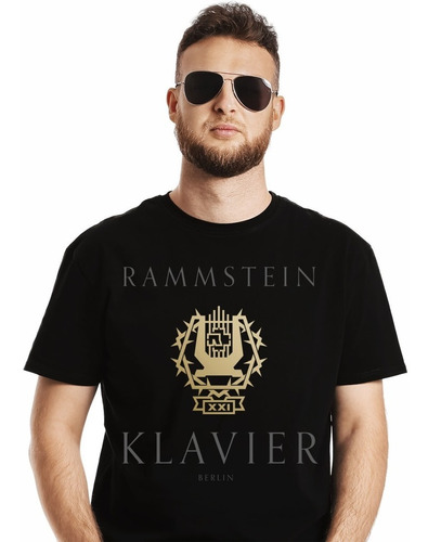 Polera Rammstein Klavier Berlin Rock Impresión Directa