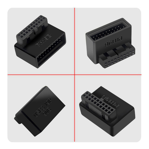 3 Cabezales Internos Ph19b Usb 3.0, Conector Usb 3.0 19/20p