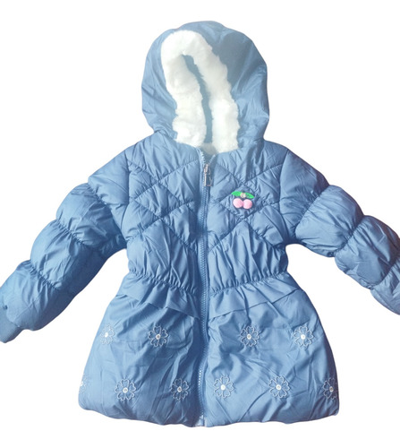 Campera De Bebe Abrigo Invierno Nenas 9 M A 2 Años