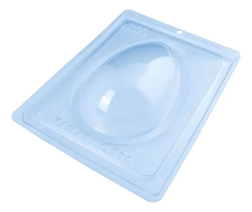 Forma De Acetato Ovo Liso 350g - R10588 - 1 Unidade Cor Transparente