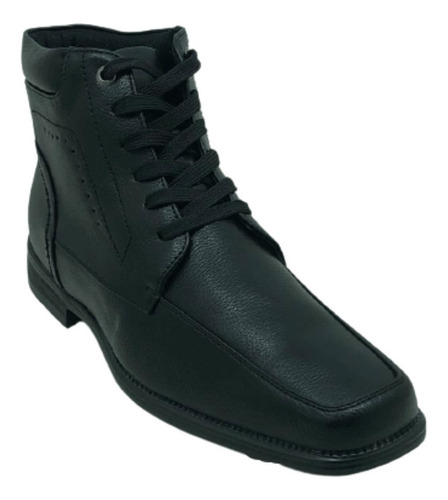 Bota Masculina Preta Cadarço Broken Rules Original