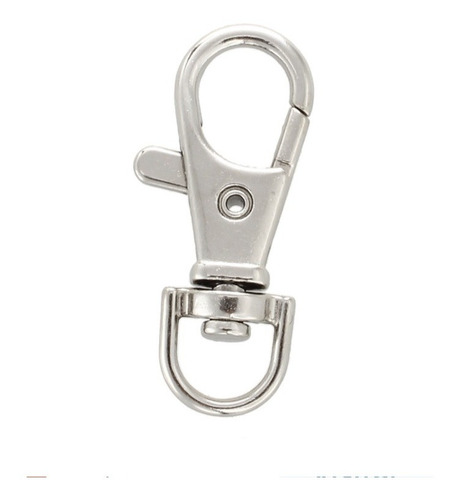 Imagen 2 de 2 de 10 Mosquetones Para Llavero 40 Mm