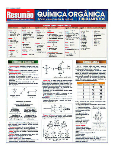 Química Orgânica: Fundamentos, De Jackson Mark. Série N/a, Vol. N/a. Editora Resumao, Capa Mole, Edição N/a Em Português, 2005