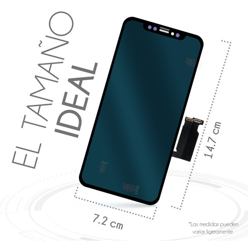 Pantalla Completa Para iPhone XR A2105 A2108 A1984 Incell Color Negro Slim Company