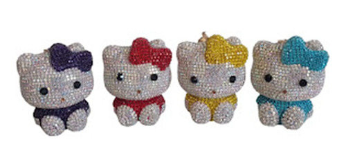 Llavero Cristal Swarovski Sanrio Hello Kitty