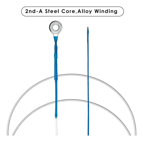 4 Piezas 3/4 1/2 4/4 1/4 1/8 Core Fiddle String 1/4 1/2