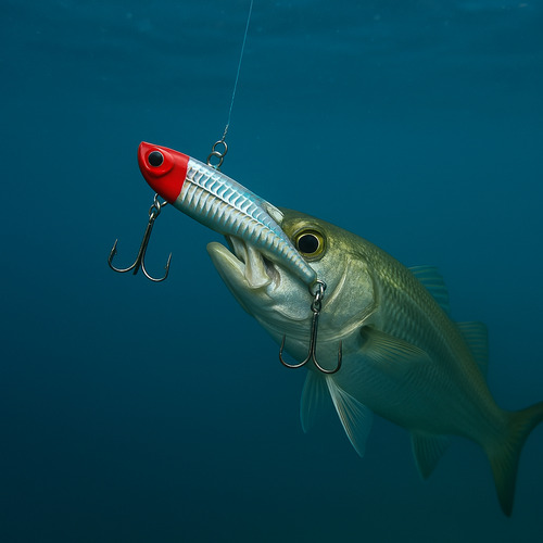 5 Rattlins Variados Pesados 28 Gramos Pesca Mar Sierras Pargos Y Mas!