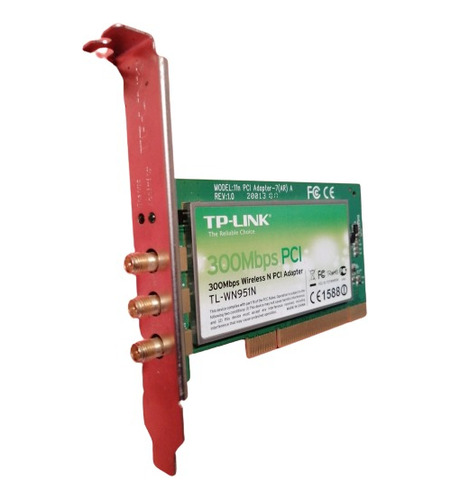 Tarjeta Pci Wifi Tp-link 300mbps Modelo Tl-wn951n Wireless