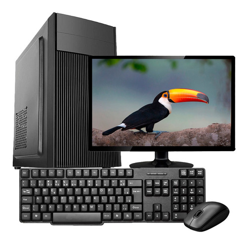 Imagem 1 de 5 de Computador Pc Completo I5 4gb Ssd 120gb Monitor