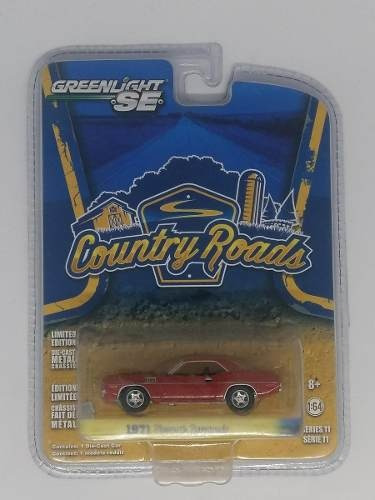 Greenlight Country Roads 1971 Plymouth Barracuda 1:64