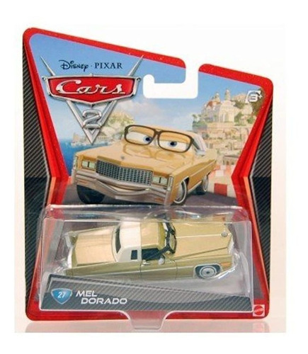 Disney/pixar Cars 2 movie 155 die Cast # 27 car Mel Dorado