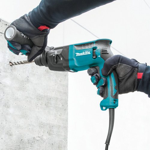 Martillo Perforador 470w Vvr Sds Plus Hr1840 Makita Color Azul Acero