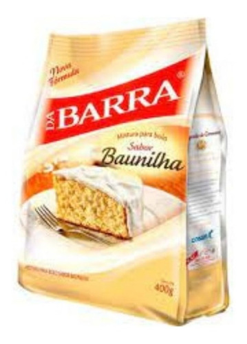 Mistura De Bolo De Baunilha Da Barra 400 Grs