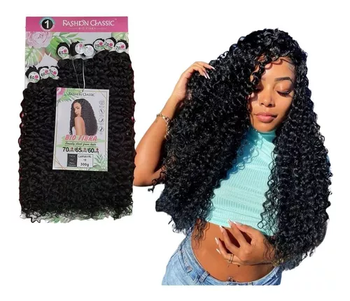 Cabelo Lindona Bio Fibra Cacheado Fashion Classic 70cm