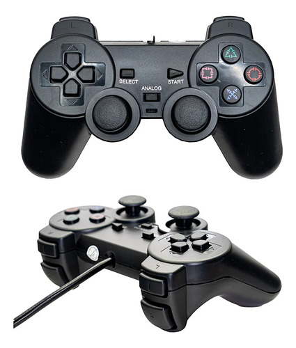 Controle Joystick Usb Para Ps2, Ps3, Pc, Android, Xbox.