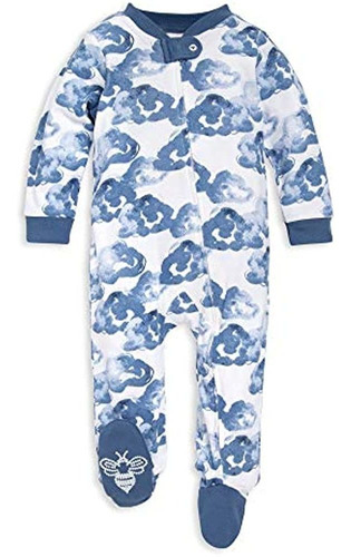 Burt's Bees Baby Baby Girls Play Pjs, 100 % Algodón Orgánico