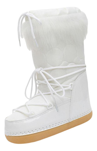 Botas De Nieve Para Mujer Suela Gruesa Estilo B 39-40