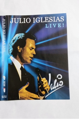 Julio Iglesias Dvd Nuevo Live ! 9 Temas Éxitos Éxitos 