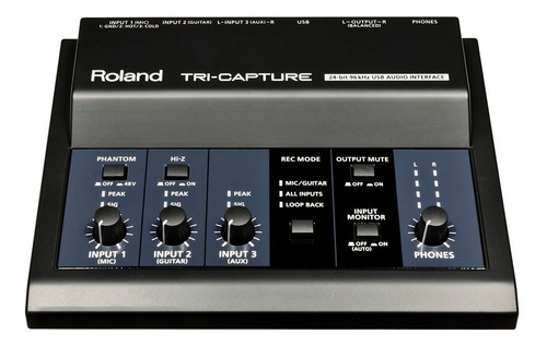 Roland Tri Capture Usb Audio Interface Ua 33 Mercado Libre