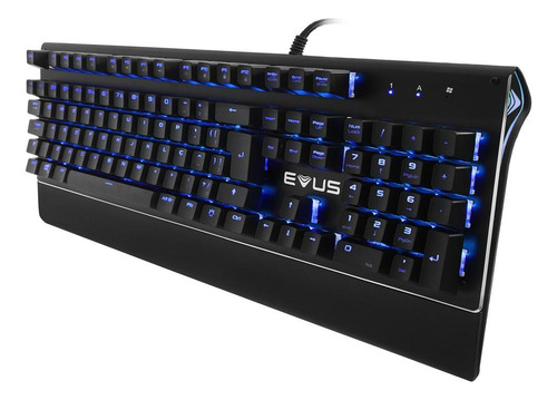 Teclado Mecânico Rgb Switch Red Evus Tc-08b Blackout