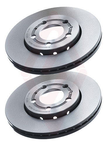 2 Discos De Freno (d) Seat Cordoba 1.6 L4 2005 2006 (256mm)