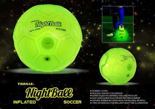 Pelota Futbol Night Ball Soccer Luminosa 2801 Laferianet