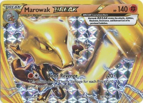 Marowak Break 79/162 Break Raro Pokemon Tcg