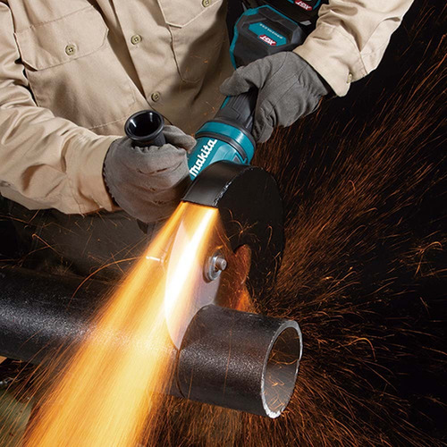 Esmeril Angular Makita 9 Xgt 40v Bl Aws Aft Xpt Sin Batería