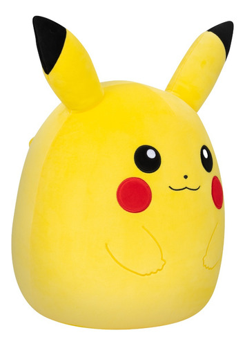Peluche Pikachu Squishmallows 14 Pulgadas Pokémon Amarillo