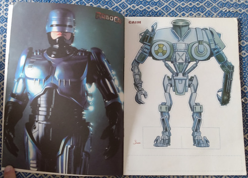Revista Recorte E Monte Combate Robocop No 1 ( Novo )