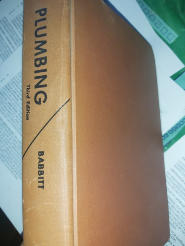 Libro (en Ingles ) Plumbing