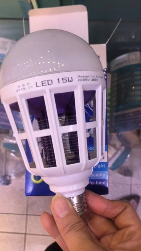 Lâmpada Luz Led 15 Watts Mata Mosquito Pernilongo 220v 110v