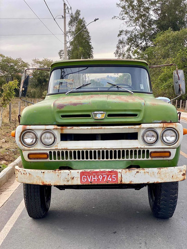 Imagem 3 de 9 de Caminhão Ford F600 Para Colecionador.