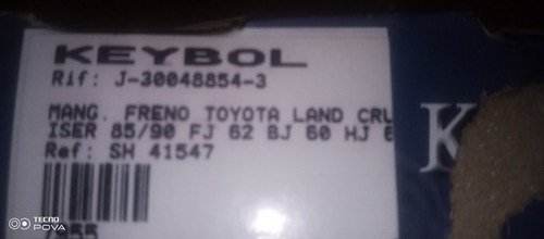 Manguera De Freno 7955/ Toyota Land Cruicer 85/90- Fj62