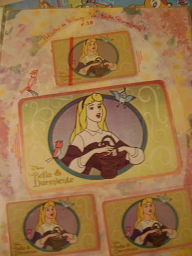 Tarjeta Telefonica Disney La Bella Durmiente 2 Serie F 38 Nu