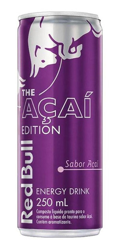 Energético Red Bull Summer Açaí Lata 250ml