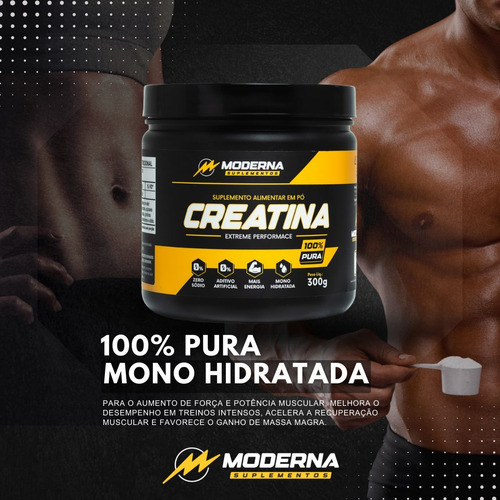 Creatina Monohidratada Moderna Suplementos 40g Envelope
