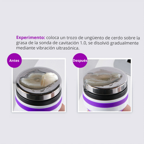 Multifuncional 6 En 1 Con Cavitación Ultrasónica 40k, Radiofrecuencia, Vacum Y Lipolaser De Alta Precisión, Manerales Robustos
