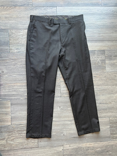 Pantalon Negro De Hombre Louis Raphael (Usado)