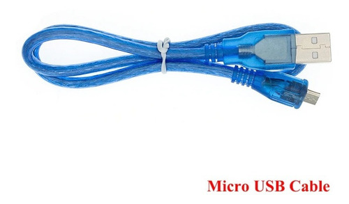 Cable Micro Usb Para Leonardo, Nodemcu, Esp 32 Etc