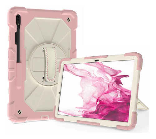 Funda Para Samsung Tab A 8'' Armor Extreme Rosada