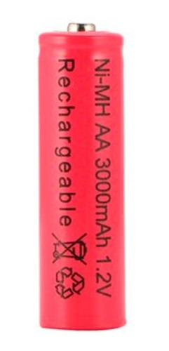 Pila Batería Aa Recargables 3000 Mah Ni-mh Nuevas X 1 Unid