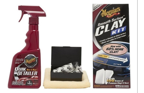 Kit De Pulitura Para Carro Meguiars Smooth Surface Clay Kit